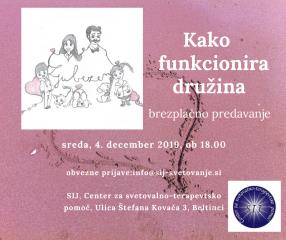 Kako funkcionira družina